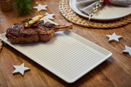 Abbildung Porzellan-Servierplatte