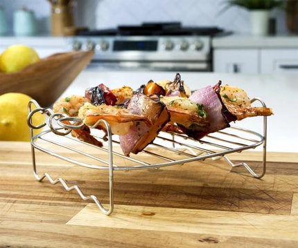 Abbildung Gestell mit Spießen