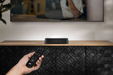 Abbildung Kleine Soundbar, grosser Klang