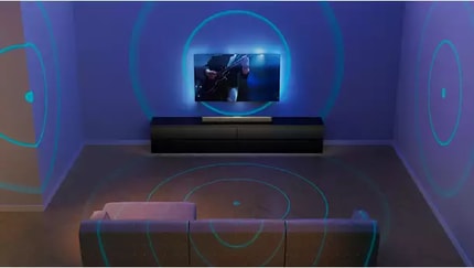 Abbildung Raumkalibrierung. Perfekter Fidelio-Sound in jedem Raum