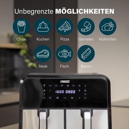 Abbildung Double Basket Aerofryer