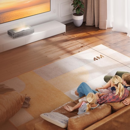 Abbildung Laser TV 120L5HA inkl. Cinema Screen