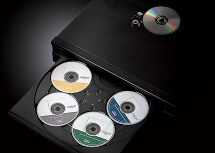 Abbildung EIN WIRKLICH EINZIGARTIGER CD-WECHSLER