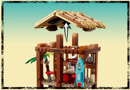 Abbildung Lustige Dorfhütte