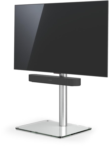 Abbildung Für Fernseher bis 65 Zoll ( Farbe: Klarglas - KG)