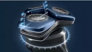 Abbildung Flexible Scherköpfe folgen Ihren Gesichtskonturen