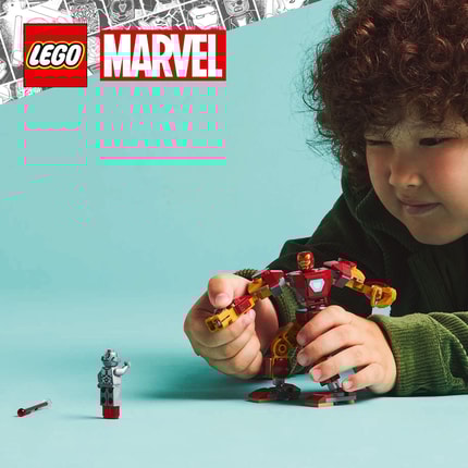 Abbildung Baubares Iron Man Mech-Spielset