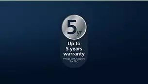 Abbildung Langlebigkeit: bis zu 5 Jahre Garantie*****