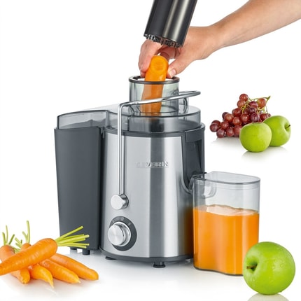 Abbildung Vitaminreiche Obst- und Gemüsesäfte im Handumdrehen auf Knopfdruck