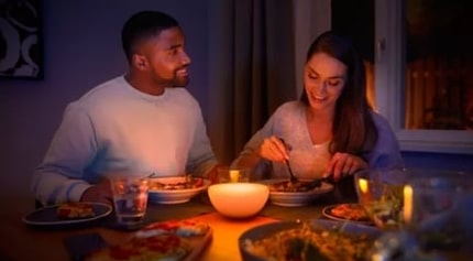 Abbildung Dynamische, natürliche Lichteffekte