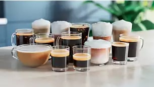 Abbildung Genießen Sie 20 heiße und eisgekühlte Getränke auf Knopfdruck