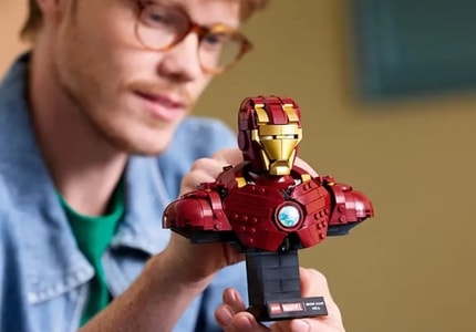 Abbildung Baubare Iron Man Figur