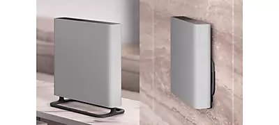 Abbildung Einfach stilvoll, an der Wand befestigt oder freistehend