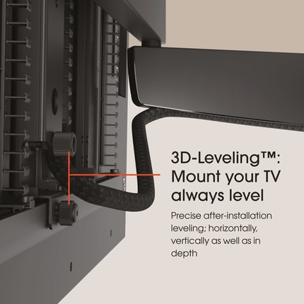 Abbildung Immer perfekt waagerecht dank 3D-Leveling™