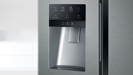 Abbildung Kaltes Wasser und Eiswürfel im Handumdrehen