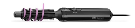Abbildung Satin Hair 1 AS110 Airstyler mit kleiner Rundbürste