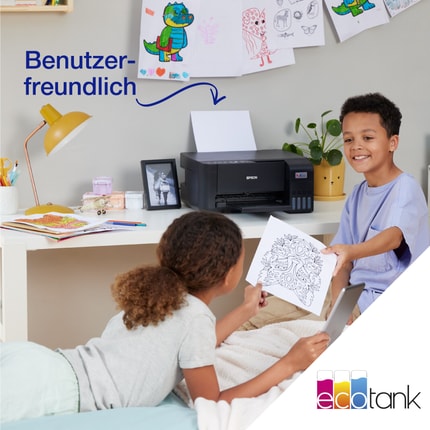 Abbildung Sparen Sie mit einem EcoTank-Tintentankdrucker bis zu 90 % Tintenkosten