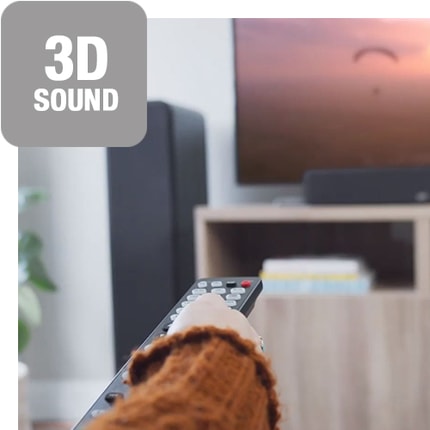 Abbildung Volle Unterstützung von 3D-Audio