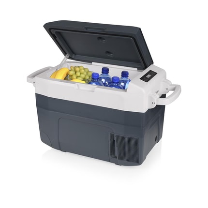 Abbildung Entdecken Sie die ultimative Kühlbox für alle Ihre Abenteuer – die Tristar KB-7740 40-Liter-Kühlbox mit DC-Kompressorsystem!