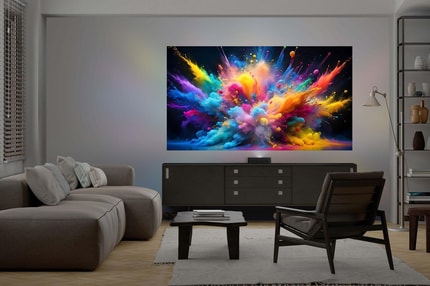 Abbildung Ihr tragbarer Full HD Laser-TV für unterwegs