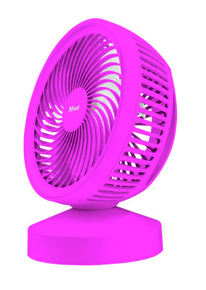 Abbildung Leichter USB-Lüfter mit Tragegriff für Büro, Zuhause und unterwegs