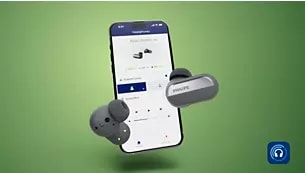 Abbildung Philips Headphones App. Benutzerdefinierte Hörmodi und mehr