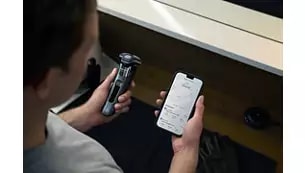 Abbildung Verbessertes Rasiererlebnis mit der App