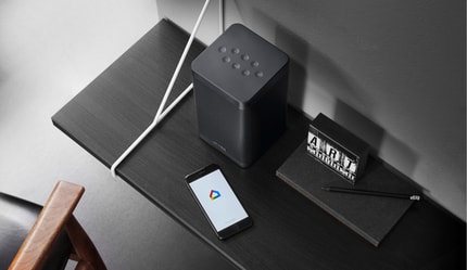 Abbildung Wählen Sie Ihre Lieblingsmusik – Per Sprachbefehl.