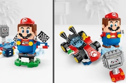 Abbildung Grüne und rote LEGO® Platten