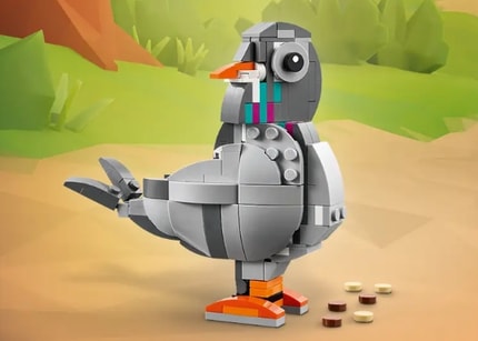 Abbildung Niedliche Taube