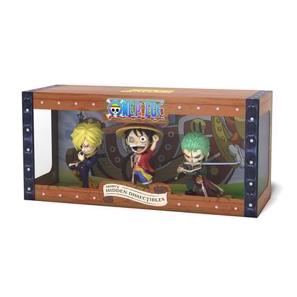 Abbildung Freeny's Hidden Dissectibles: Einzigartige One Piece Figuren – Luffy, Sanji, Zoro in limitierter Sammler-Edition!