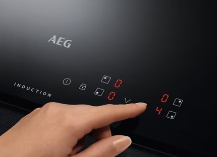 Abbildung Touch Control: Präzise Steuerung der Hitze