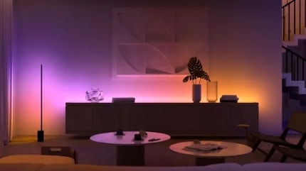 Abbildung Lass mit farbigem, smartem Licht ein persönliches Erlebnis entstehen