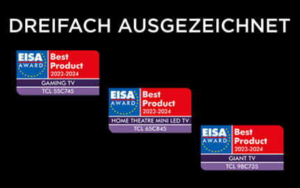 Abbildung EISA AUSZEICHNUNGEN