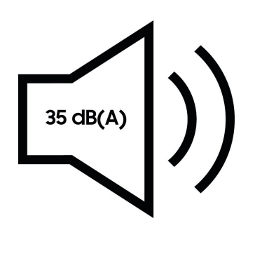 Abbildung 35 dB(A) Geräuschlevel