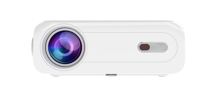 Abbildung Ein Videoprojektor für das ultimative Heimkinoerlebnis zu Hause!