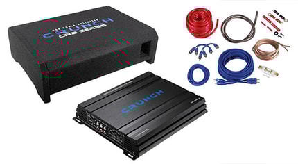 Abbildung 4-Kanal Basspack, 1000 Watt max.