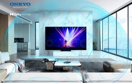 Abbildung ONKYO 2.1-Soundsystem