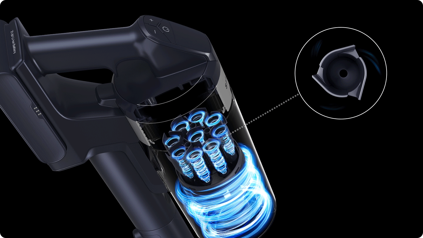 Abbildung Starke Saugleistung und saubere Luft