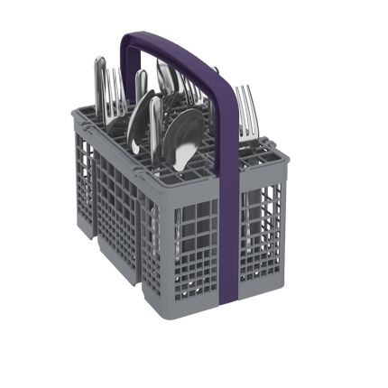 Abbildung Verschiebbarer Besteckkorb