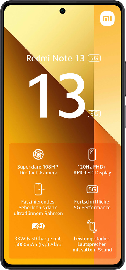 Abbildung Entdecke die Leistungsexzellenz mit dem Xiaomi Redmi Note 13 Pro 5G