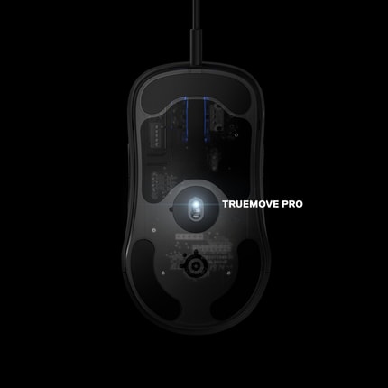 Abbildung Kabelgebundene, beidhändig nutzbare Gaming-Maus mit TrueMove Pro Tracking