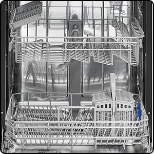 Abbildung 6 Reinigungsprogramme und den zwei Sprühebenen