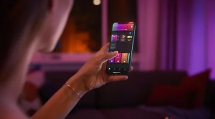 Abbildung Steuere bis zu 10 Lampen mit der Bluetooth App