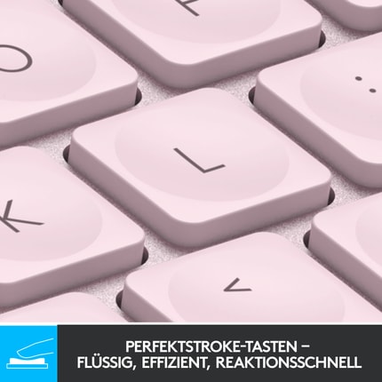 Abbildung Ideale Tastenform für Ihre Fingerspitzen