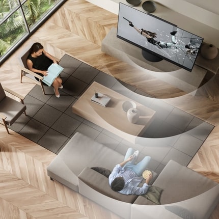 Abbildung Freuen Sie sich auf ein 360-Grad-Sounderlebnis
