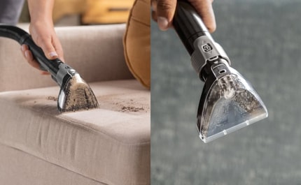 Abbildung Ein Gerät für Teppiche, Polster und mehr