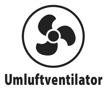 Abbildung Umluftventilation