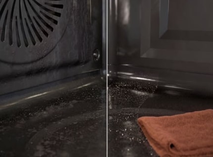 Abbildung Pyrolyse: Selbstreinigung des Backofens. Spart Zeit und Reinigungsmittel
