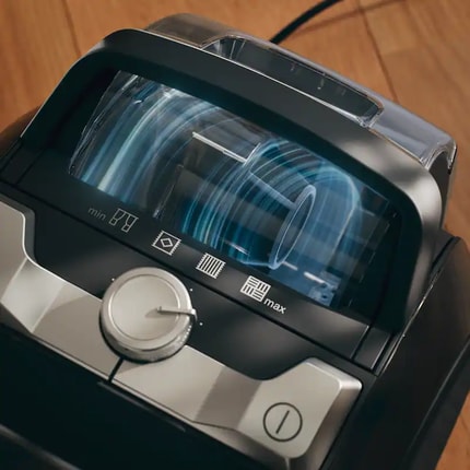 Abbildung Beste Saugergebnisse durch extrem hohe Luftleistung